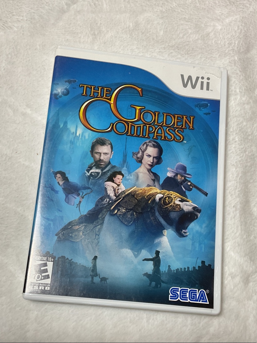 The Golden Compass Wii Game - Blue Cover